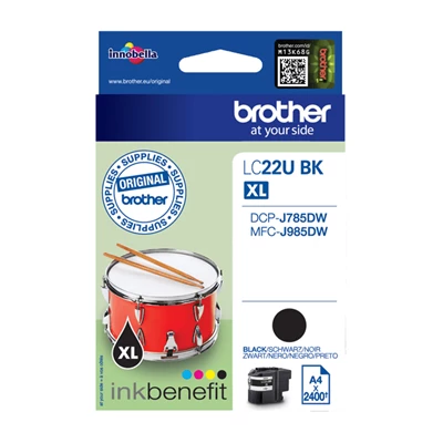 Brother LC22UBK ink cartridge black