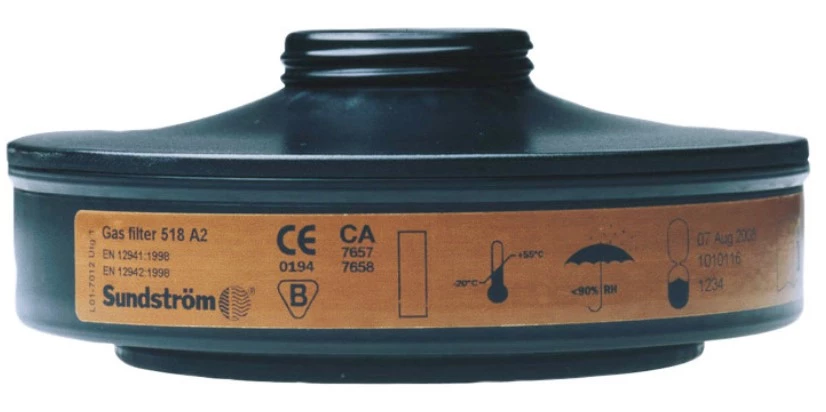 Gasfilter Sundström SR 518 A2 2st/fp