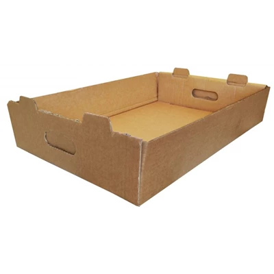 Wellpappback Bröd 595x395x110mm C Staplingsbar