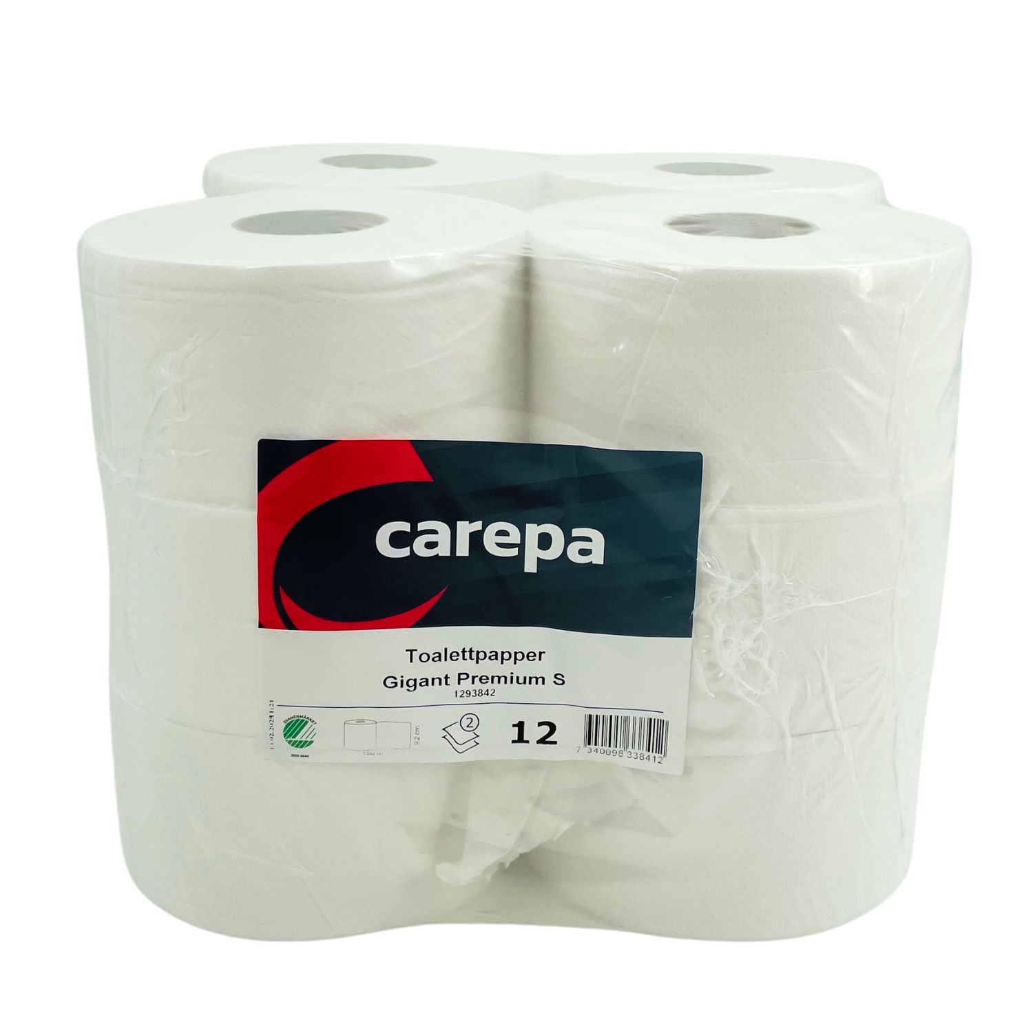 Toalettpapper Carepa Gigant Premium S 150m 12rl