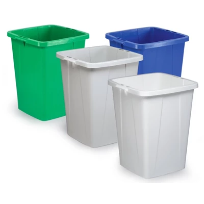 Soptunna Durabin 90L Grå