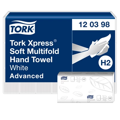 Pappershandduk Tork Xpress Adv. H2 3780st
