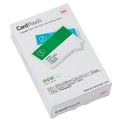 Lamineringsficka GBC Bagagekort 100/fp