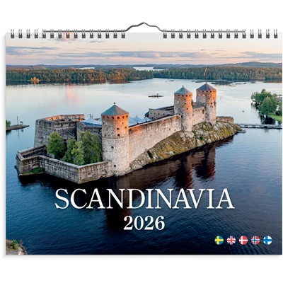 Väggkalender Scandinavia 2026