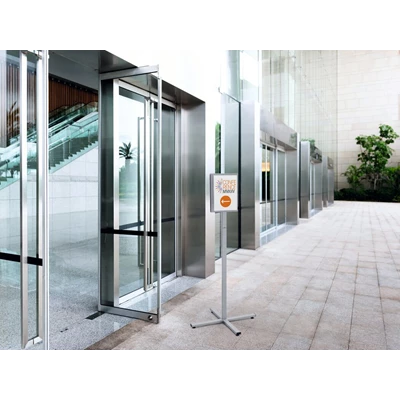 Golvskylt Info Stand Outdoor A4