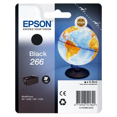 Epson T266 Black Ink Cartridge