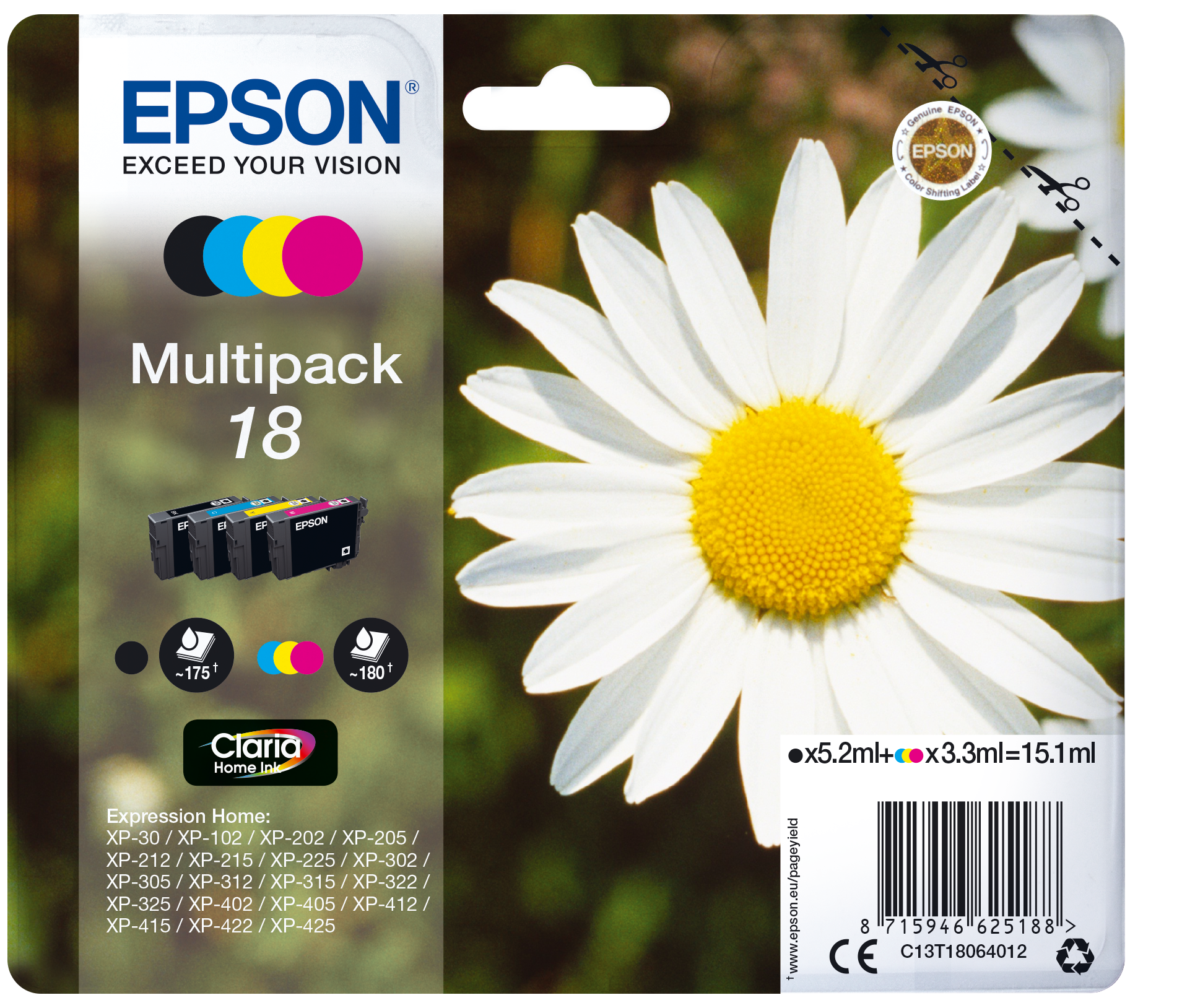 Epson T1806  Multipack 4-colours