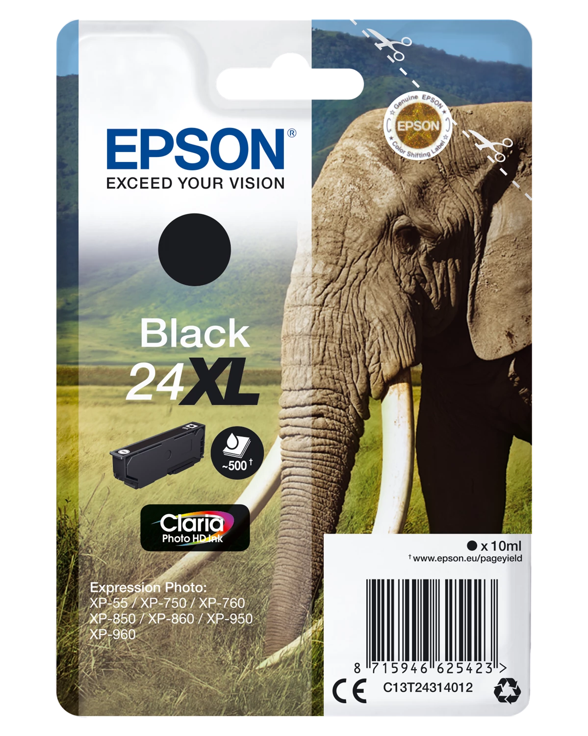 Epson T2431 Black Ink Cartridge 24XL