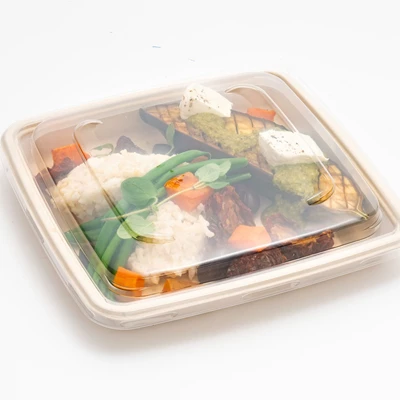 Lock Matform rPET 23x23x2cm Transparent 300st