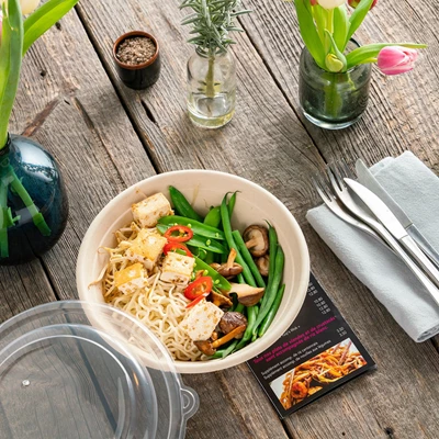 Salladsskål Bagasse 1000ml 300st