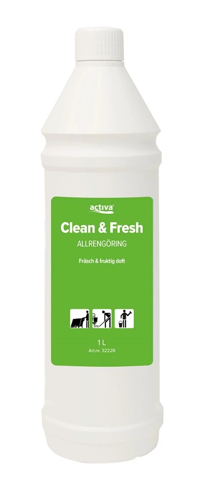 Allrengöring Activa Clean & Fresh 1L