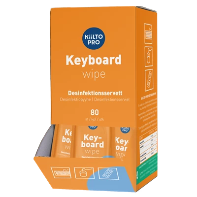 Våtduk Kiilto Pro Keyboard 80st/fp