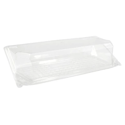 Landgångstråg RPET Transparent 250st/kolli