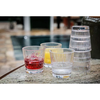 Drinkglas Stripe Rocks 35,5cl Polykarbonat 18st/fp