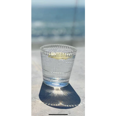 Drinkglas Stripe Rocks 35,5cl Polykarbonat 18st/fp