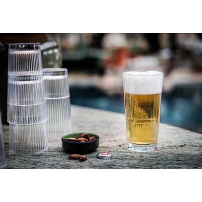 Drinkglas Stripe 40cl Polykarbonat 12st/fp 