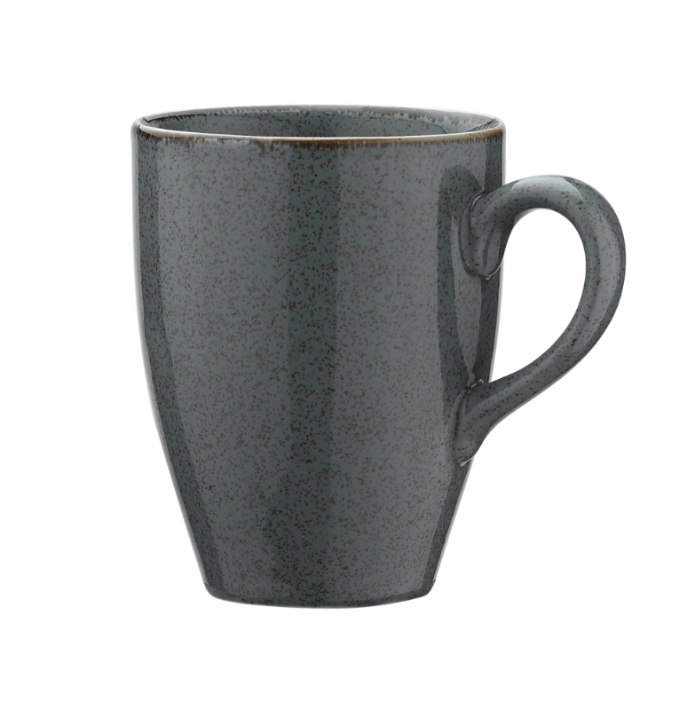 Mugg Blocho Pearl Café Bistro 24cl Gråblå