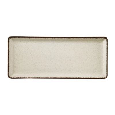 Tallrik Blocho Pearl Tan 35X15cm Beige