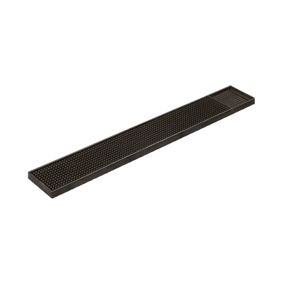 Barmatta gummi 680x80mm Svart