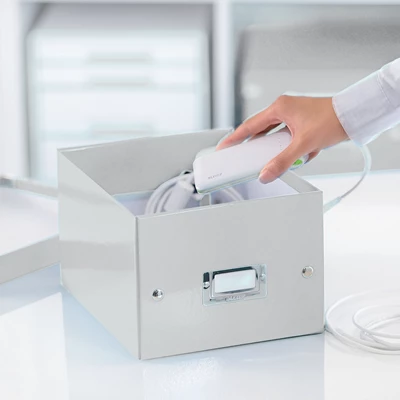 Förvaringslåda Leitz Click & Store WOW Vit