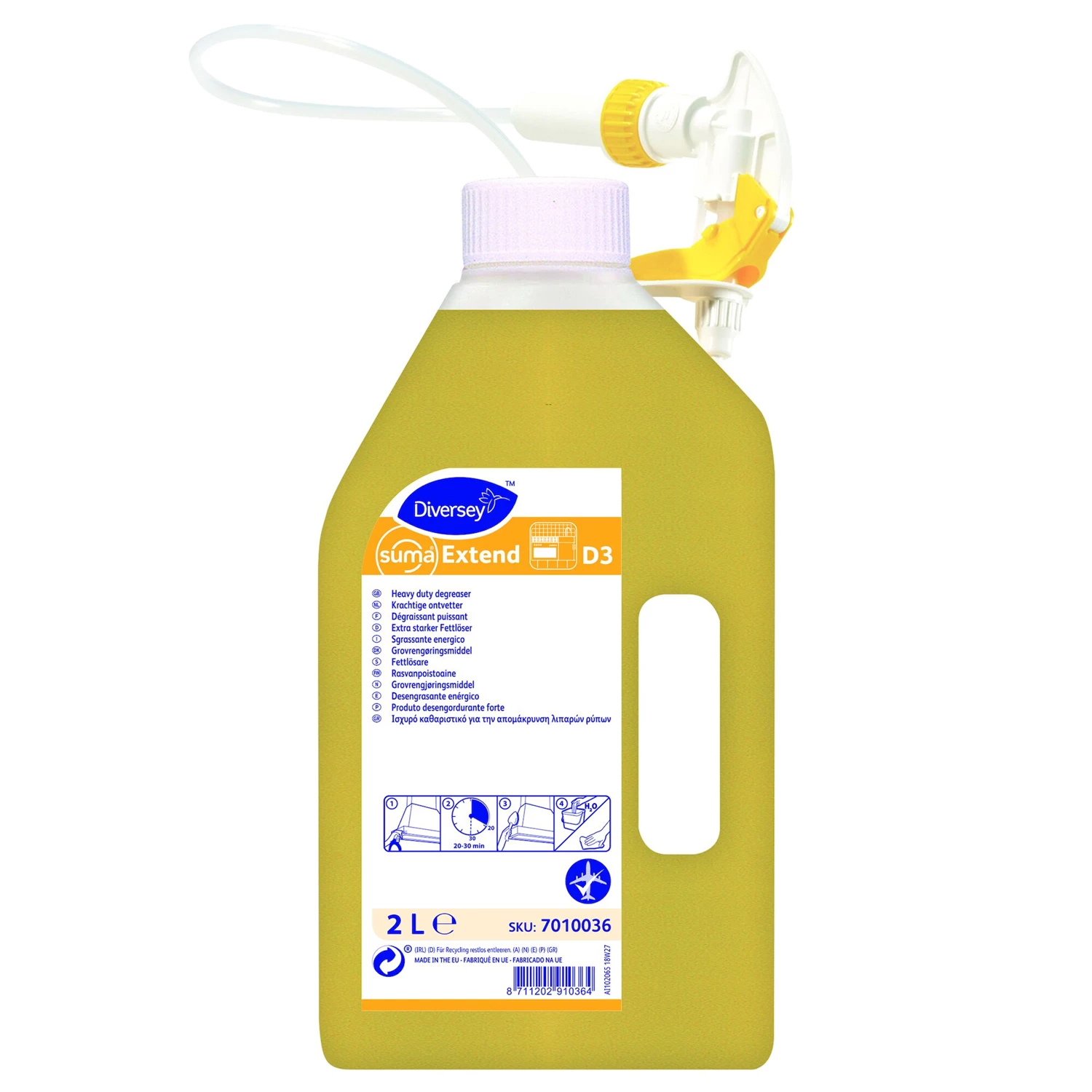 Köksrengöringsmedel Suma Extended D3 6x2L