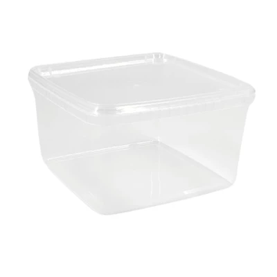 Förvaringsburk PP 3000ml 185x185mm inkl lock 90st