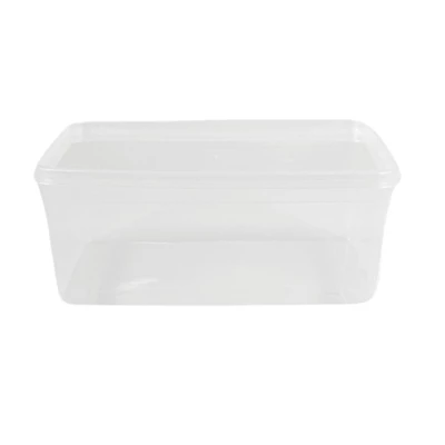 Förvaringsburk PP 1300ml inkl slätt lock 155st