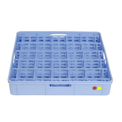 Diskback insats 46x46cm Glas Ø76mm 25fack 85mm