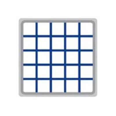 Diskback Glas Ø90mm 25 fack 200mm Grå