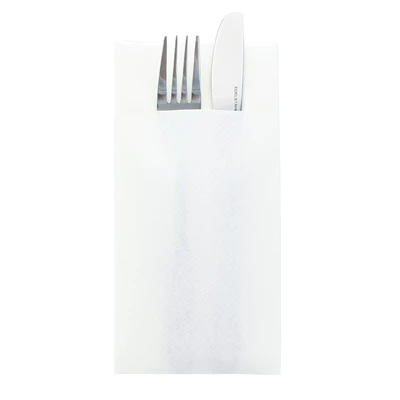 Servettficka Airlaid 40cm 1/8 Vit 300st/kolli