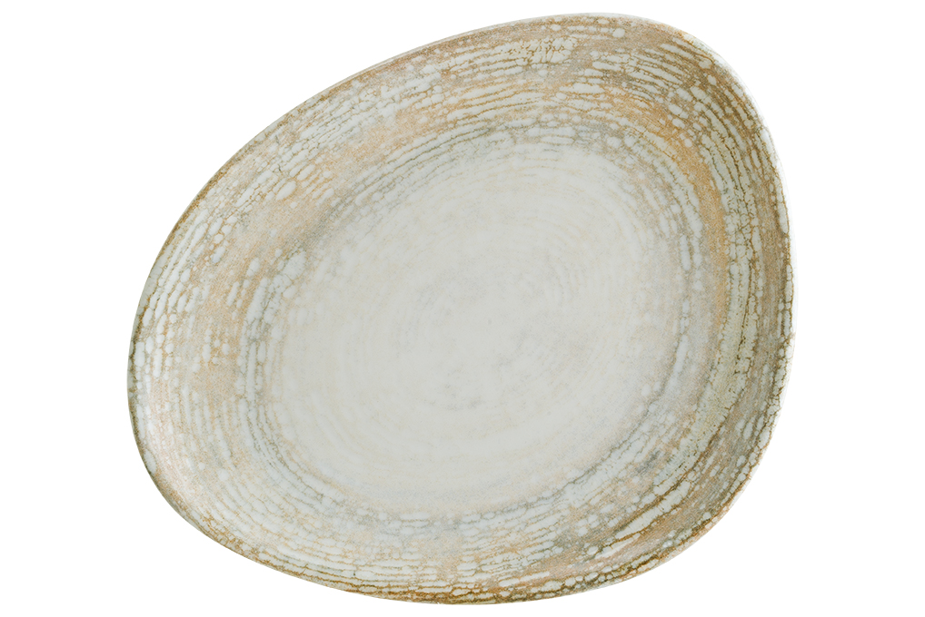 Tallrik Bonna Patera Vago 19cm organisk form