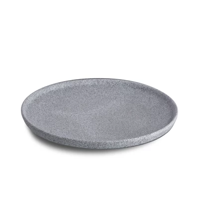 Tallrik Benedikt Granit Ø20cm Grå