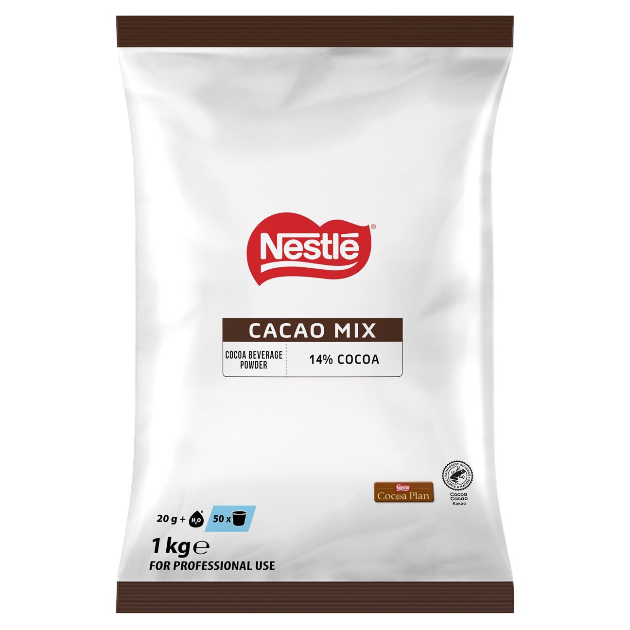 Chokladpulver Nestlé Cacao Mix 1kg 10st/kolli
