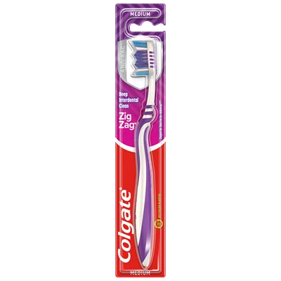 Tandborste Colgate Zig Zag Medium