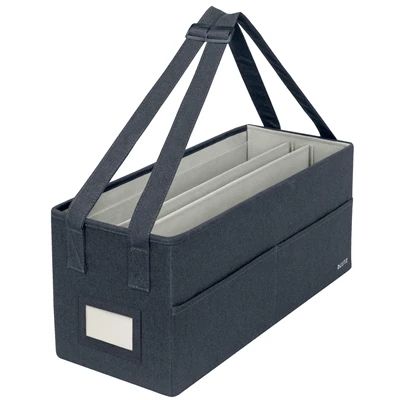 Office-in-a-bag-väska Leitz Tyg Mörkgrå