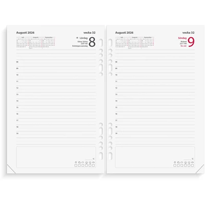 Kalender 2026 Business kalendersats Dagbok
