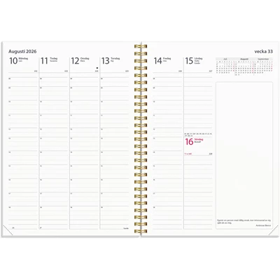 Kalender 2026 Business Star