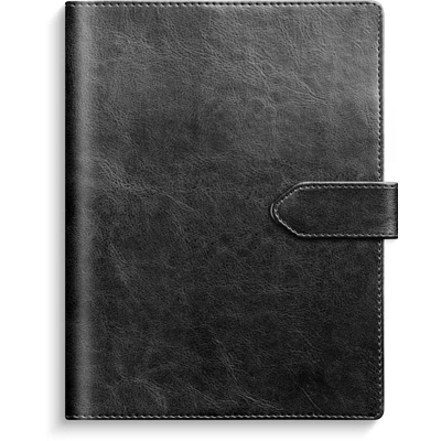 Kalender 2026 Senator A5 svart konstläder