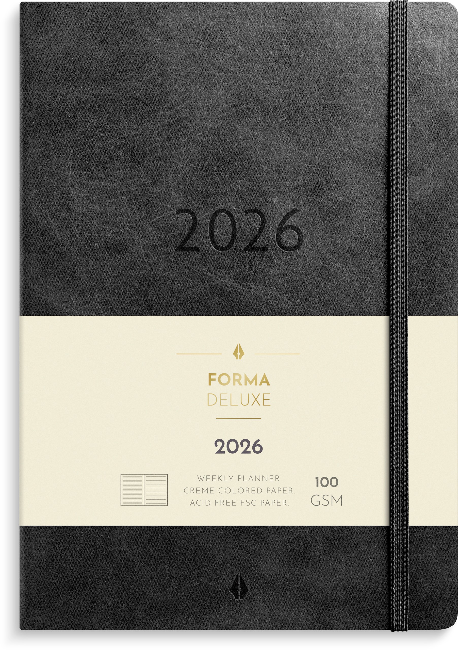 Kalender 2026 Stor Veckokalender Forma Deluxe svar