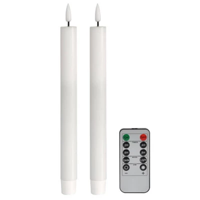 Kronljus LED 22cm Vit 2st/fp