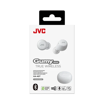 Hörlurar JVC In-Ear True Wireless Gumy Mini Vit