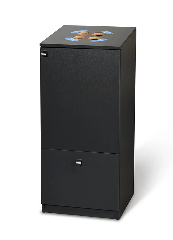 Avfallsskåp Longopac Bin Multi Cup Large Vit