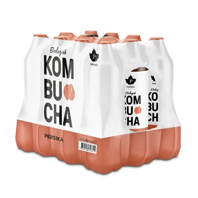 Kombucha Pureness Persika 12x40cl