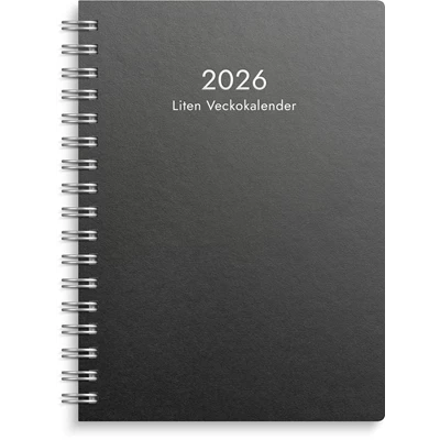 Kalender 2026 Liten Veckokalender refill