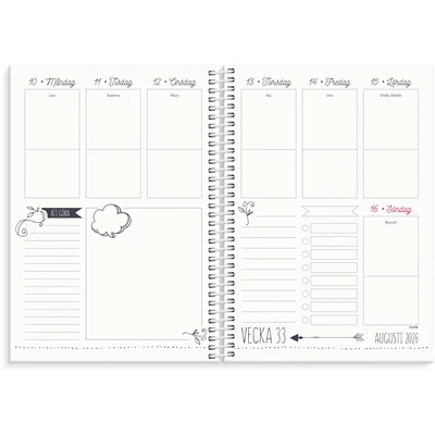 Kalender 2026 Doodle