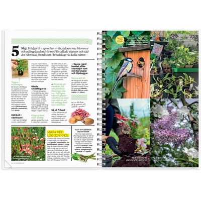 Kalender 2026 Allt om Trädgård