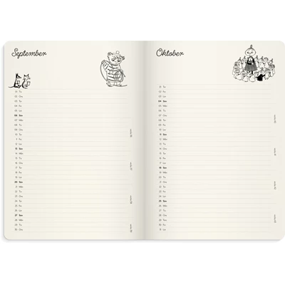 Kalender 2026 Mumin A5