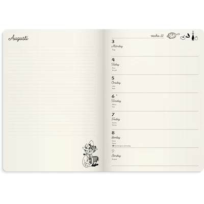 Kalender 2026 Mumin A5