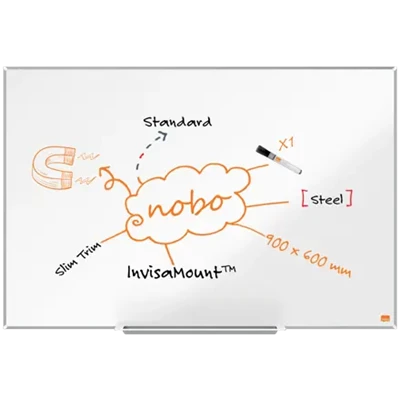 Whiteboardtavla Nobo Impression Pro Stål 90x60cm