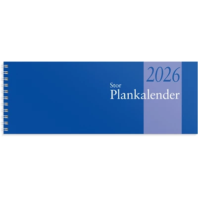 Kalender 2026 Stor Plankalender